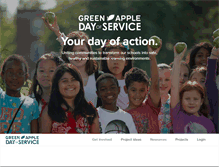Tablet Screenshot of mygreenapple.org
